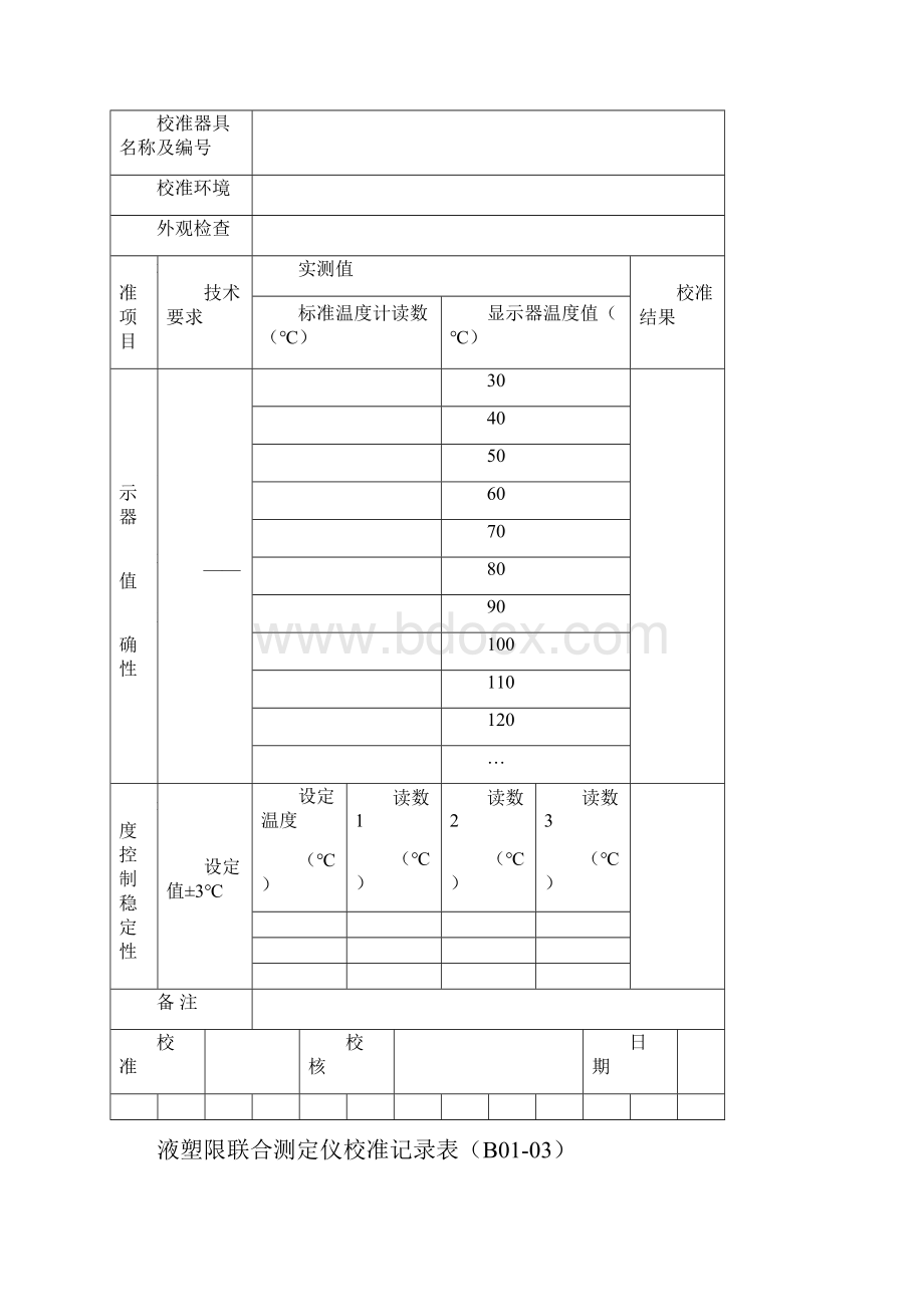 《公路工程试验检测仪器设备校准指南A4表格》.docx_第3页