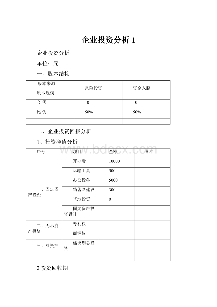 企业投资分析1.docx_第1页