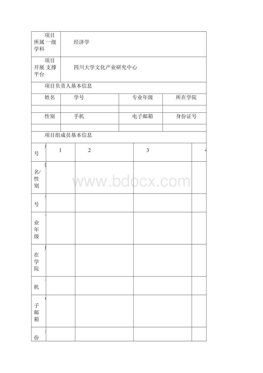 全国大学生创业训练计划申请模板省级重点项目.docx_第3页