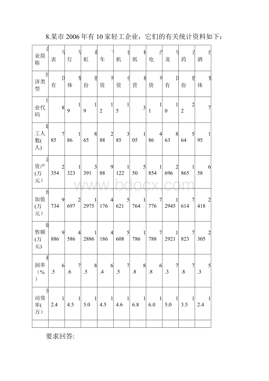 统计学总习题答案.docx_第3页