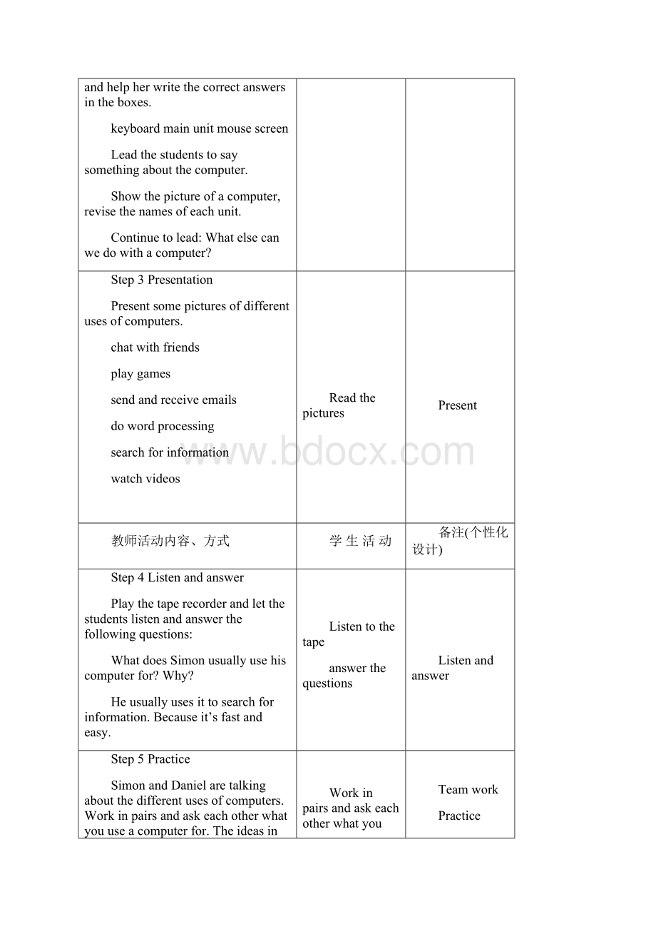 八年级英语下册 Unit 3 Online tours教案 新版牛津.docx_第2页