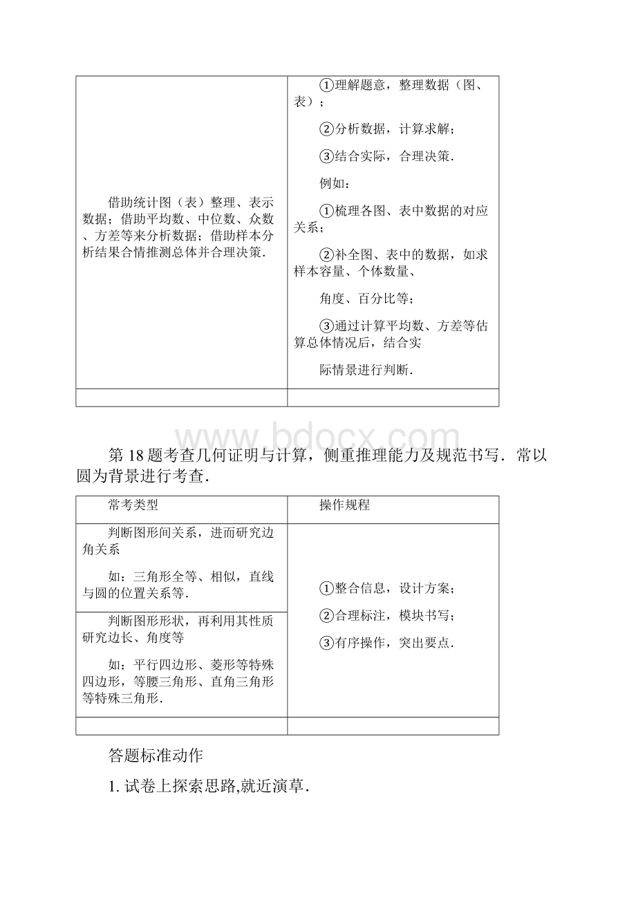 中考数学计算统计和证明实战演练十套讲义习题及答案.docx_第2页