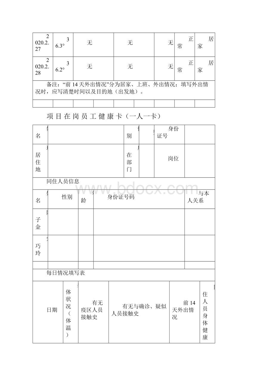 项目在岗员工康卡一人一卡.docx_第2页