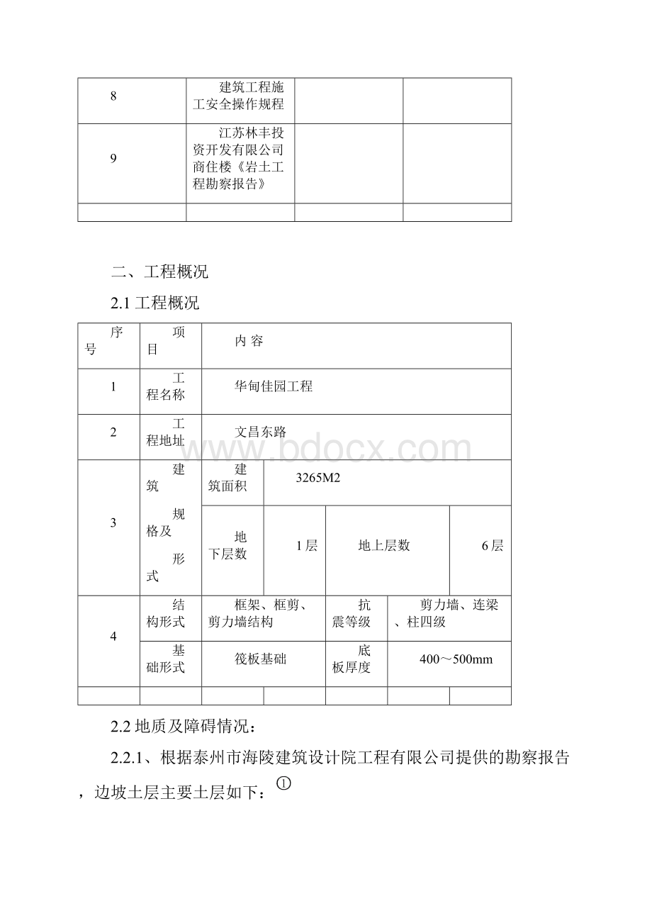 土方护坡降水施工组织设计.docx_第2页