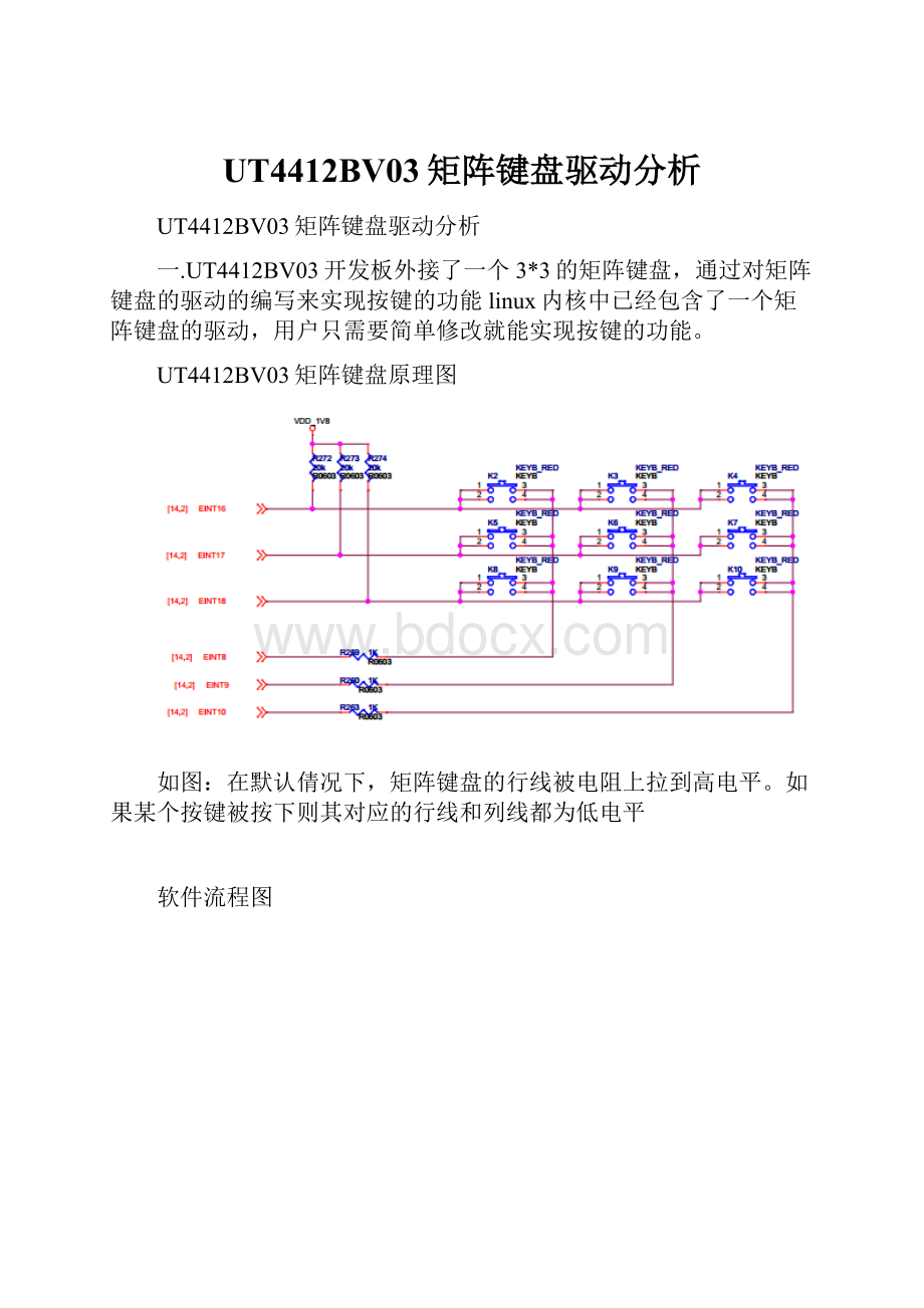 UT4412BV03矩阵键盘驱动分析.docx_第1页