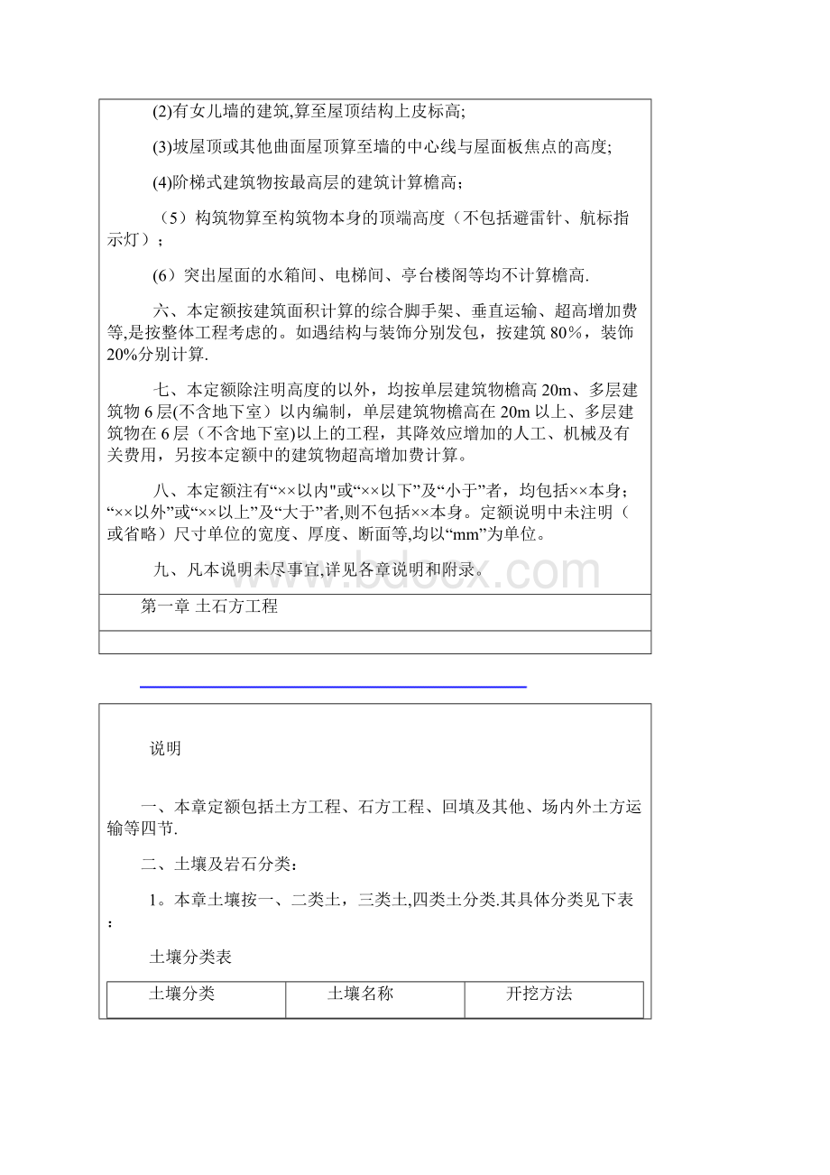 内蒙古房屋建筑与装饰工程预算定额.docx_第3页