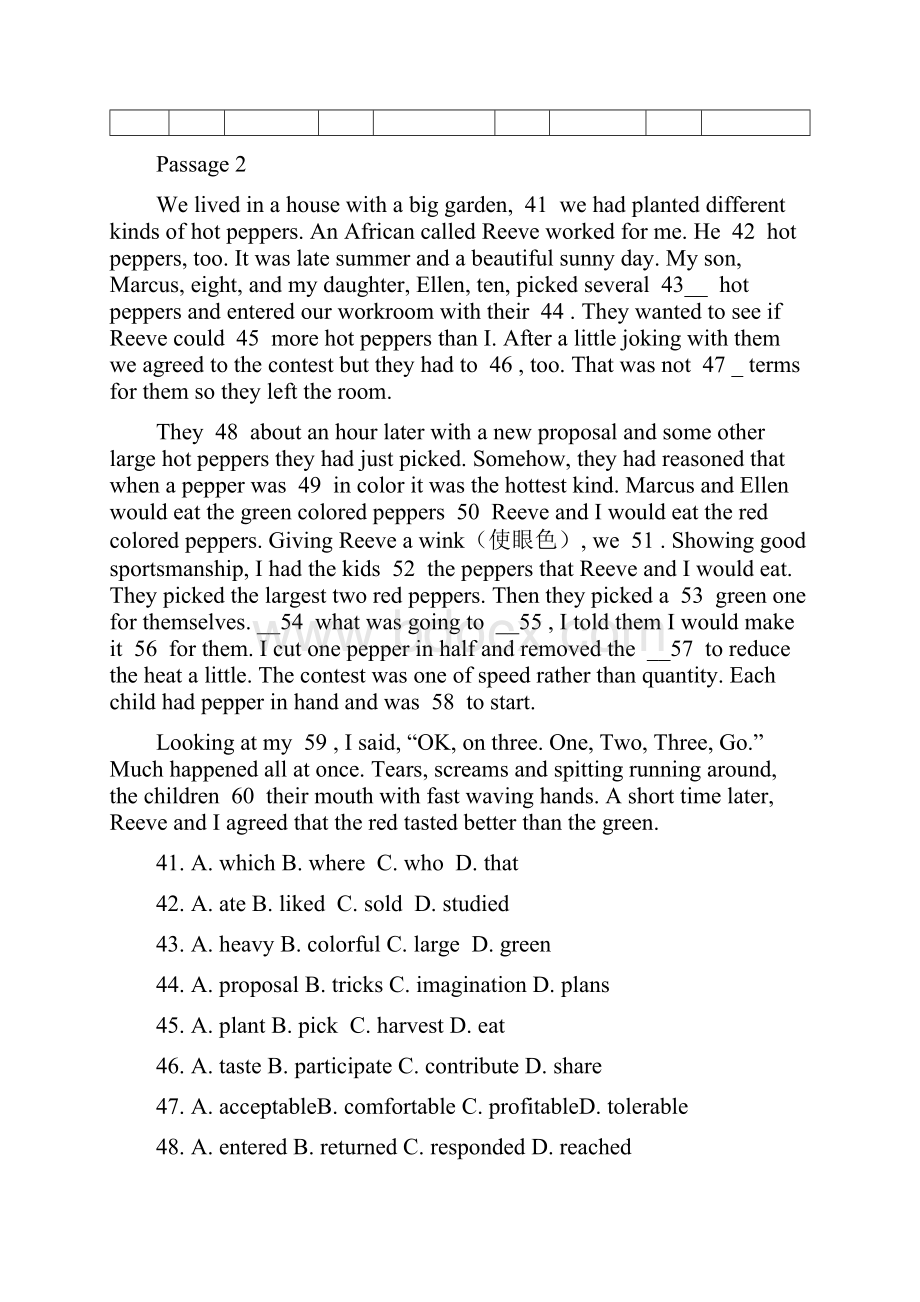 高分特训高考英语完形填空集训文档.docx_第3页