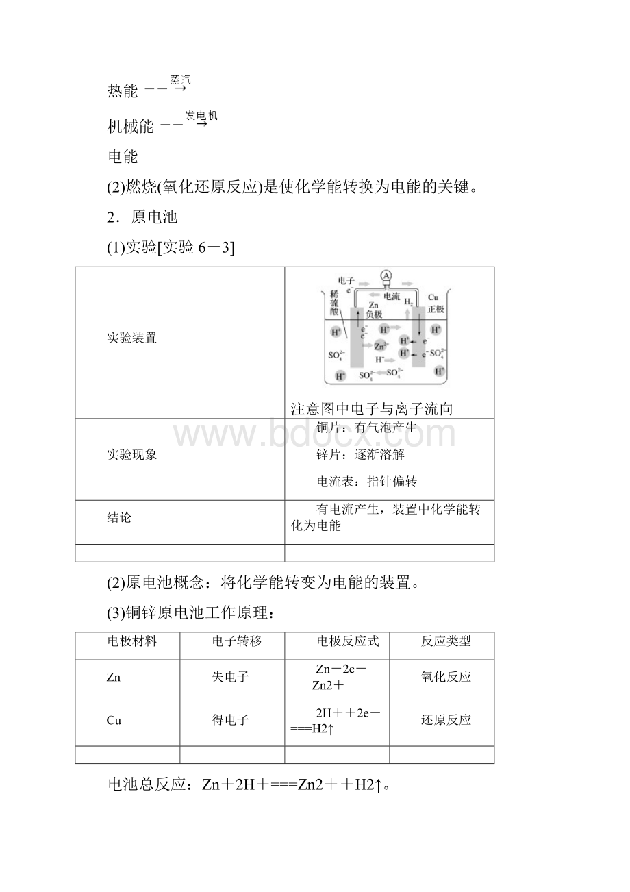 春季创新设计改题型教师版第2课时 化学反应与电能.docx_第2页