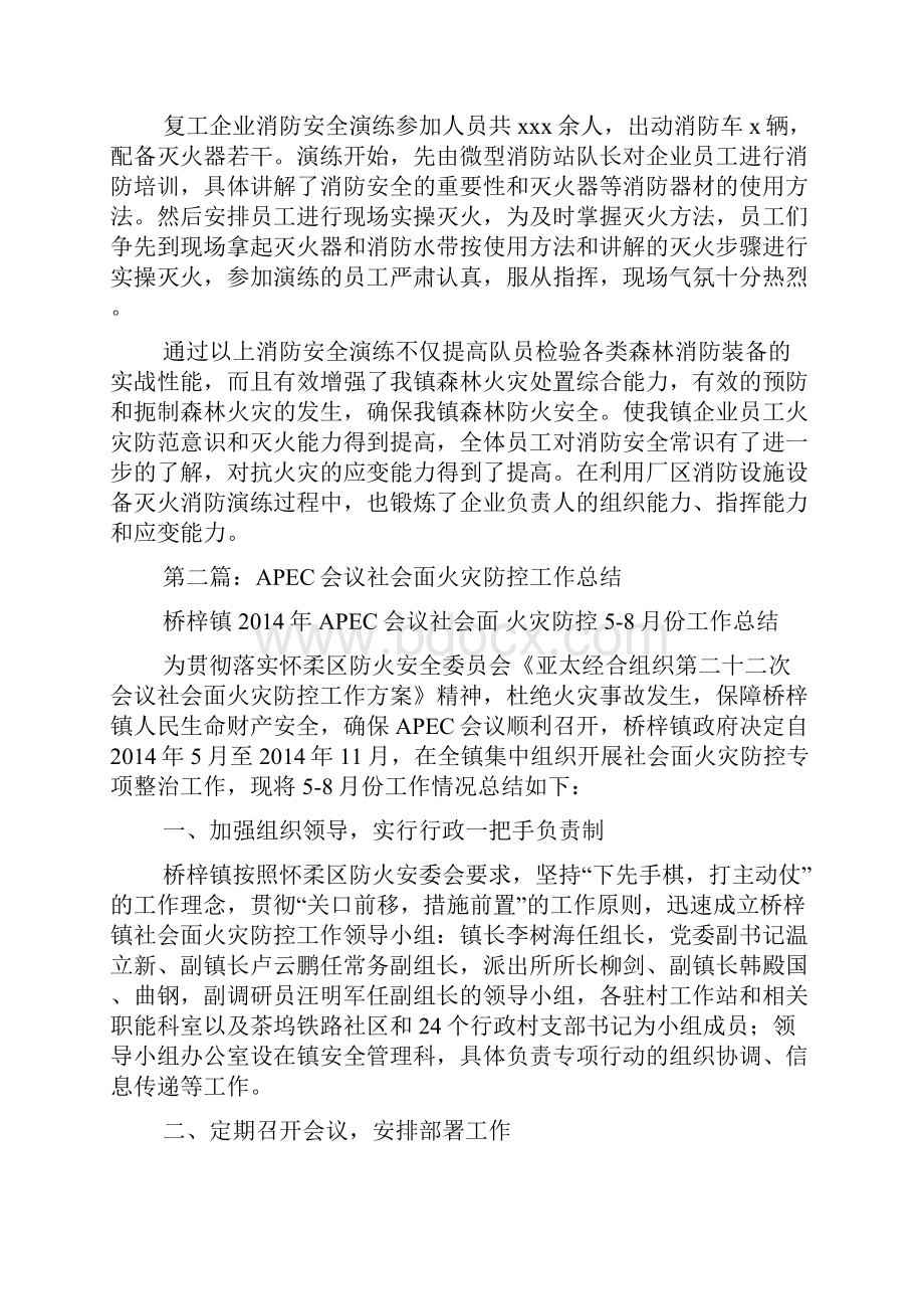 社会面火灾防控专项整治工作总结.docx_第3页