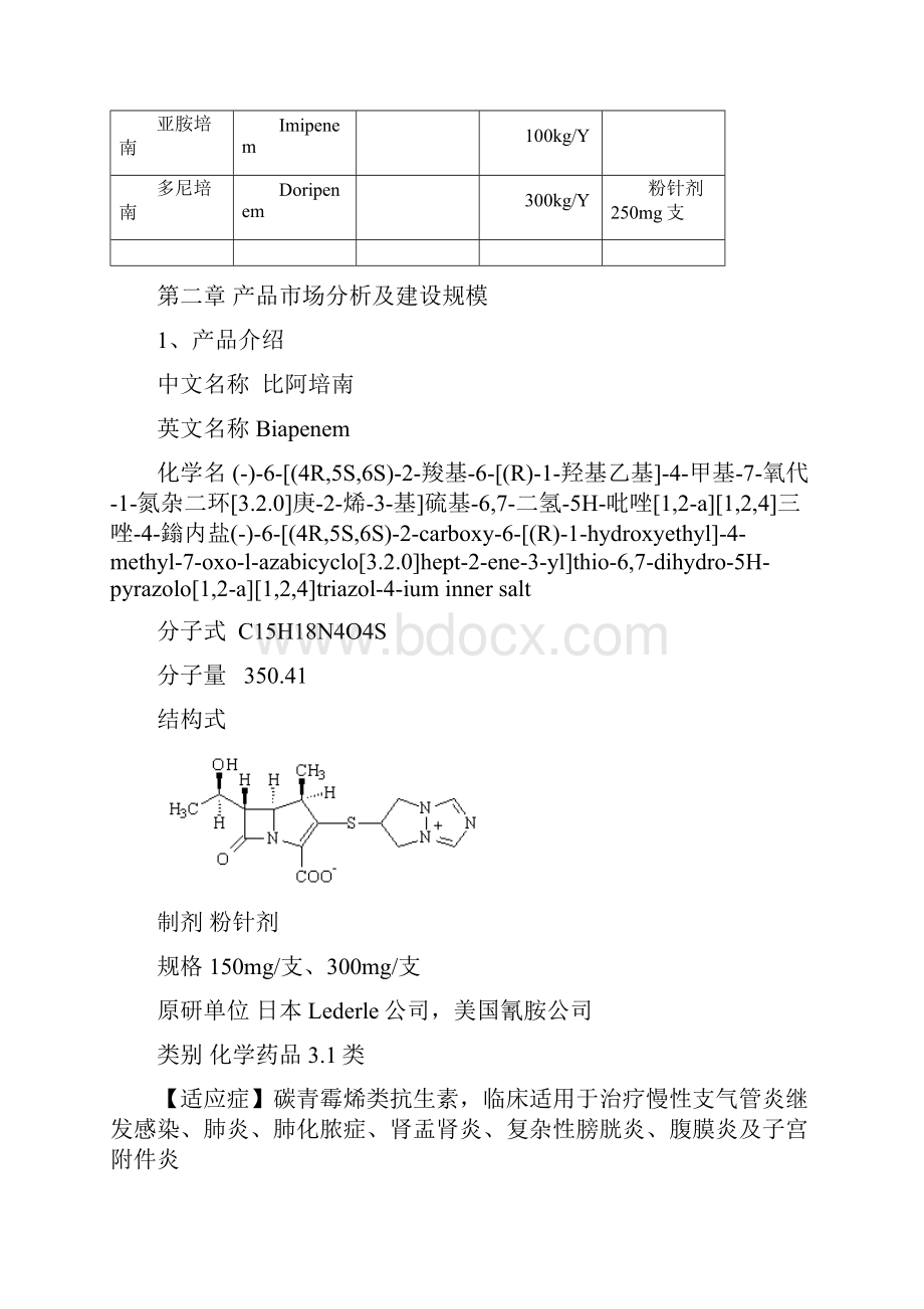 最新版培南原料药生产GMP认证可行性研究报告.docx_第2页