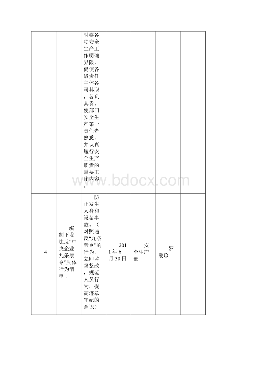 百日安全生产整顿行动方案.docx_第3页