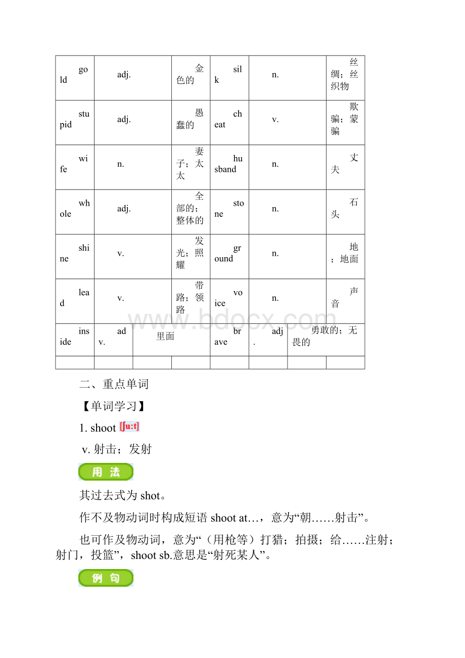 初中英语 人教版八年级下册Unit6单元知识点梳理.docx_第3页