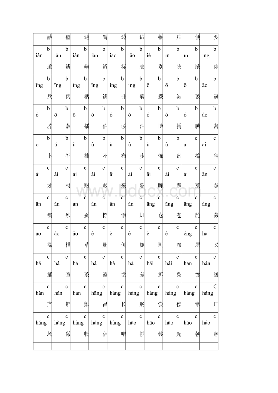 简单的字大全个带拼音.docx_第2页