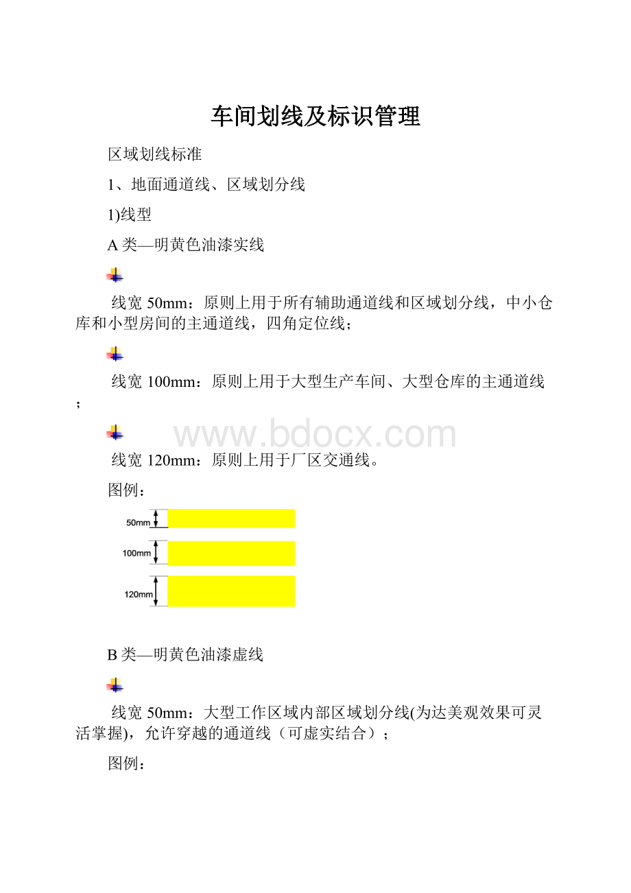 车间划线及标识管理.docx