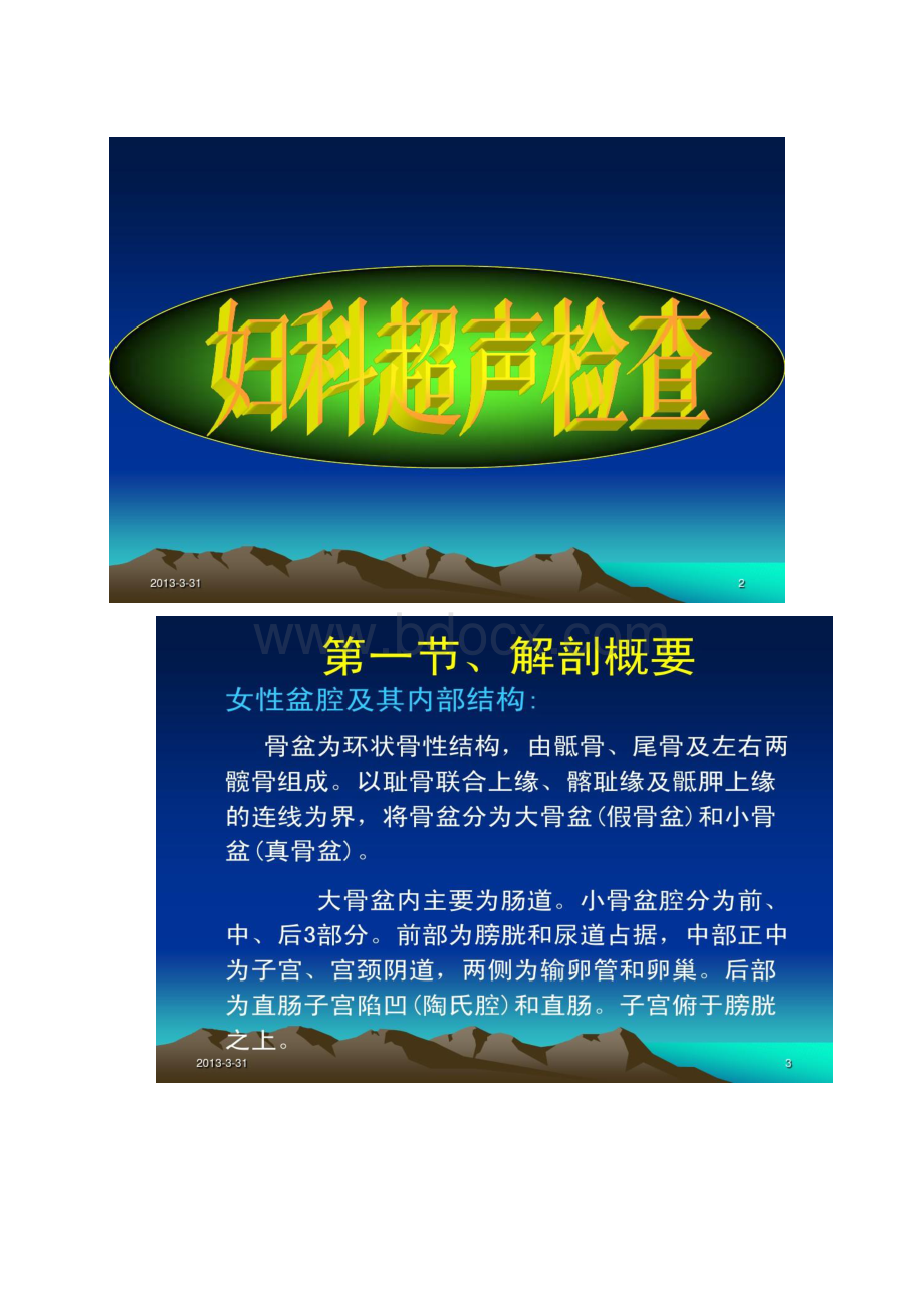 超声诊断学111妇科妇科检查解剖与正常声像图汇总.docx_第2页