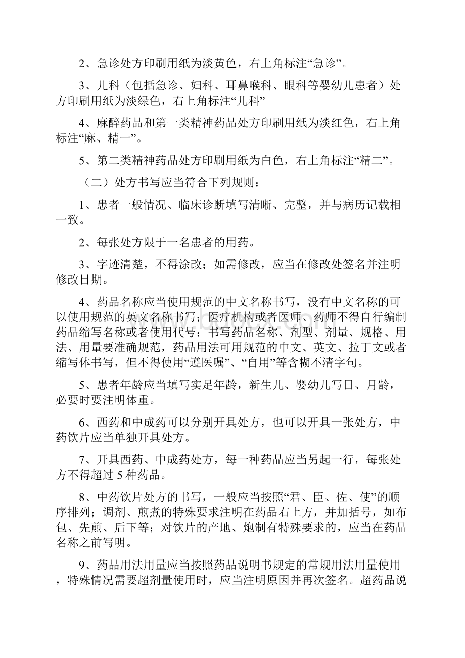 医院《处方管理办法》实施细则.docx_第2页