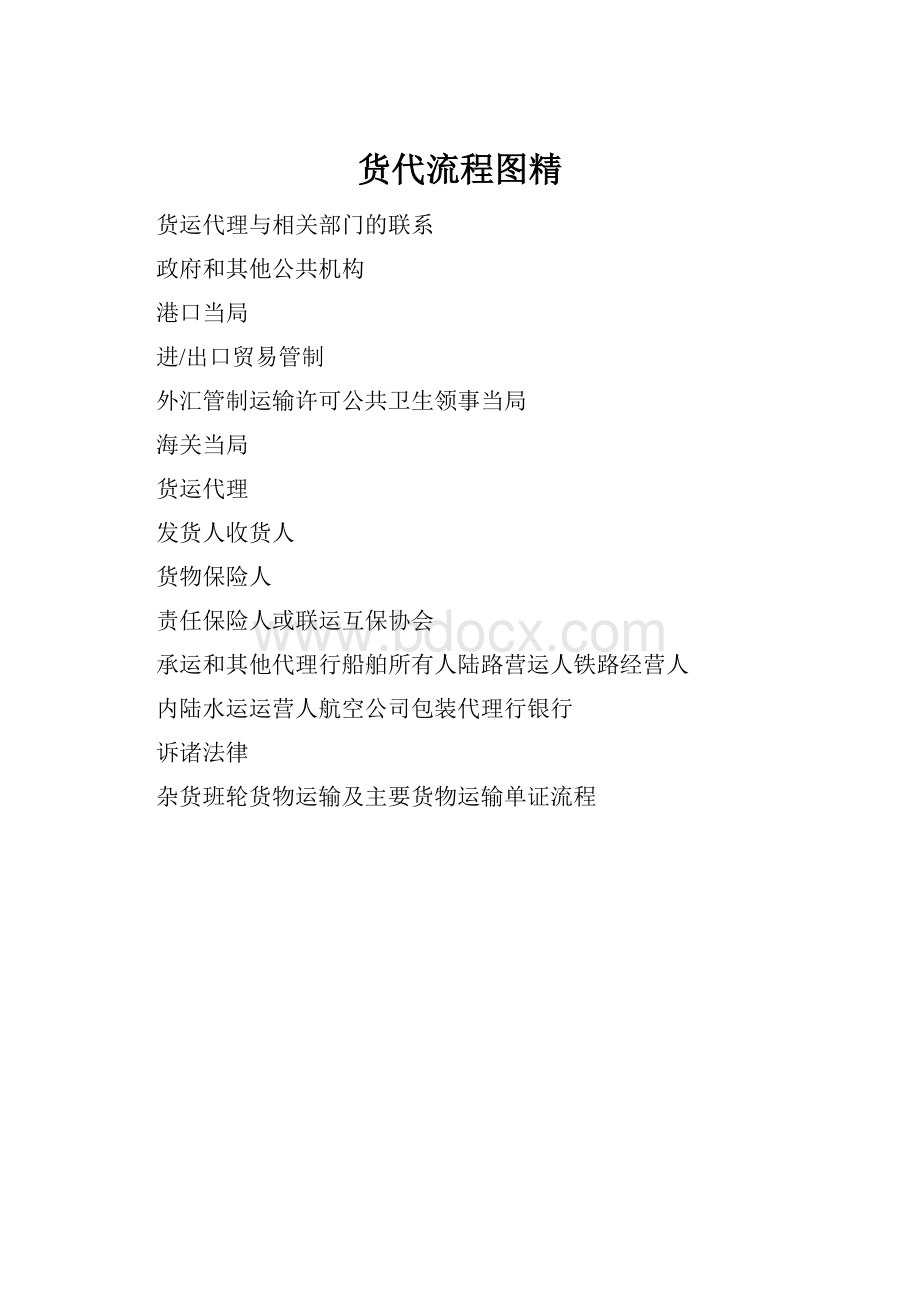 货代流程图精.docx