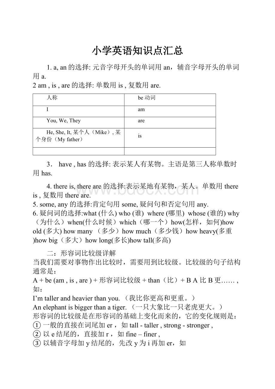 小学英语知识点汇总.docx_第1页