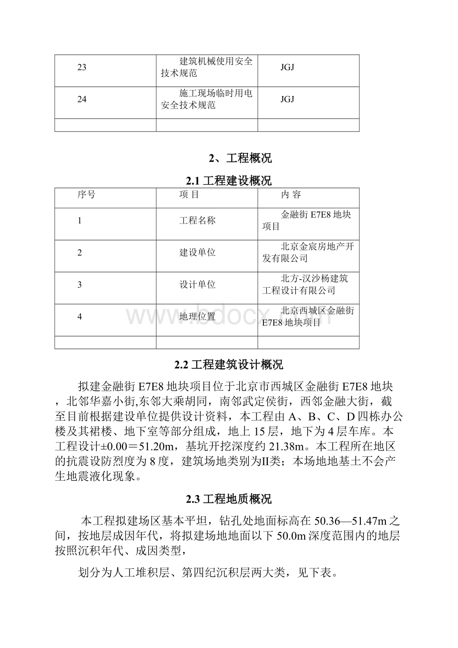 金融街 E7E8 地块项目护坡土方工程施工组织设计.docx_第3页