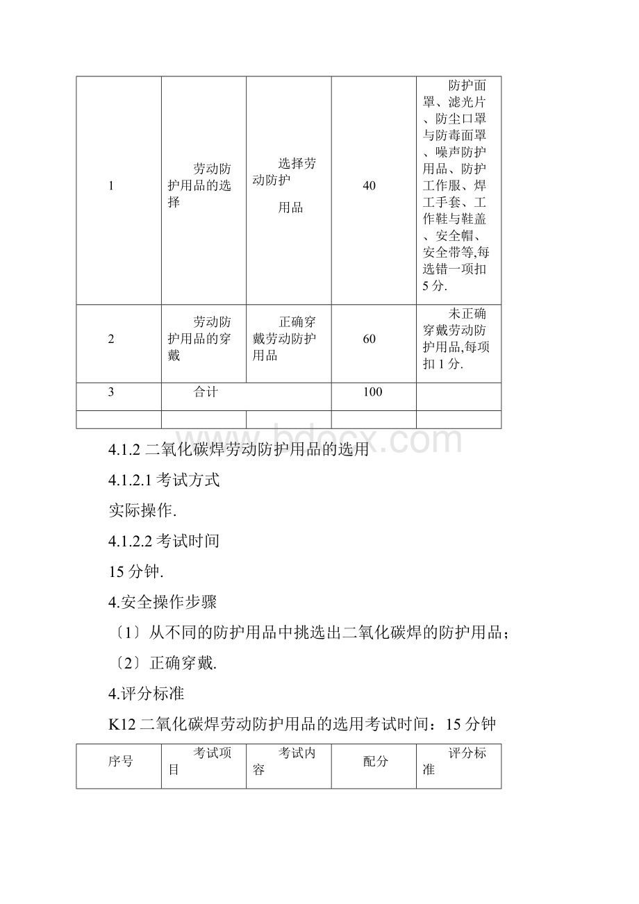 熔化焊接与热切割作业安全系统的技术实际操作考试实用标准.docx_第3页