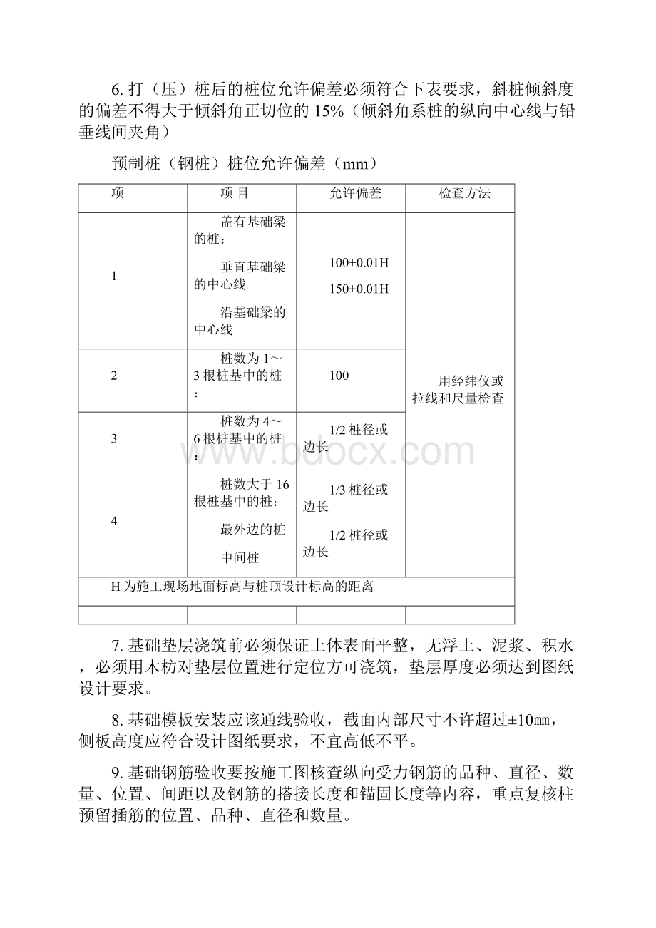 房屋建筑施工工艺流程及验收标准.docx_第2页