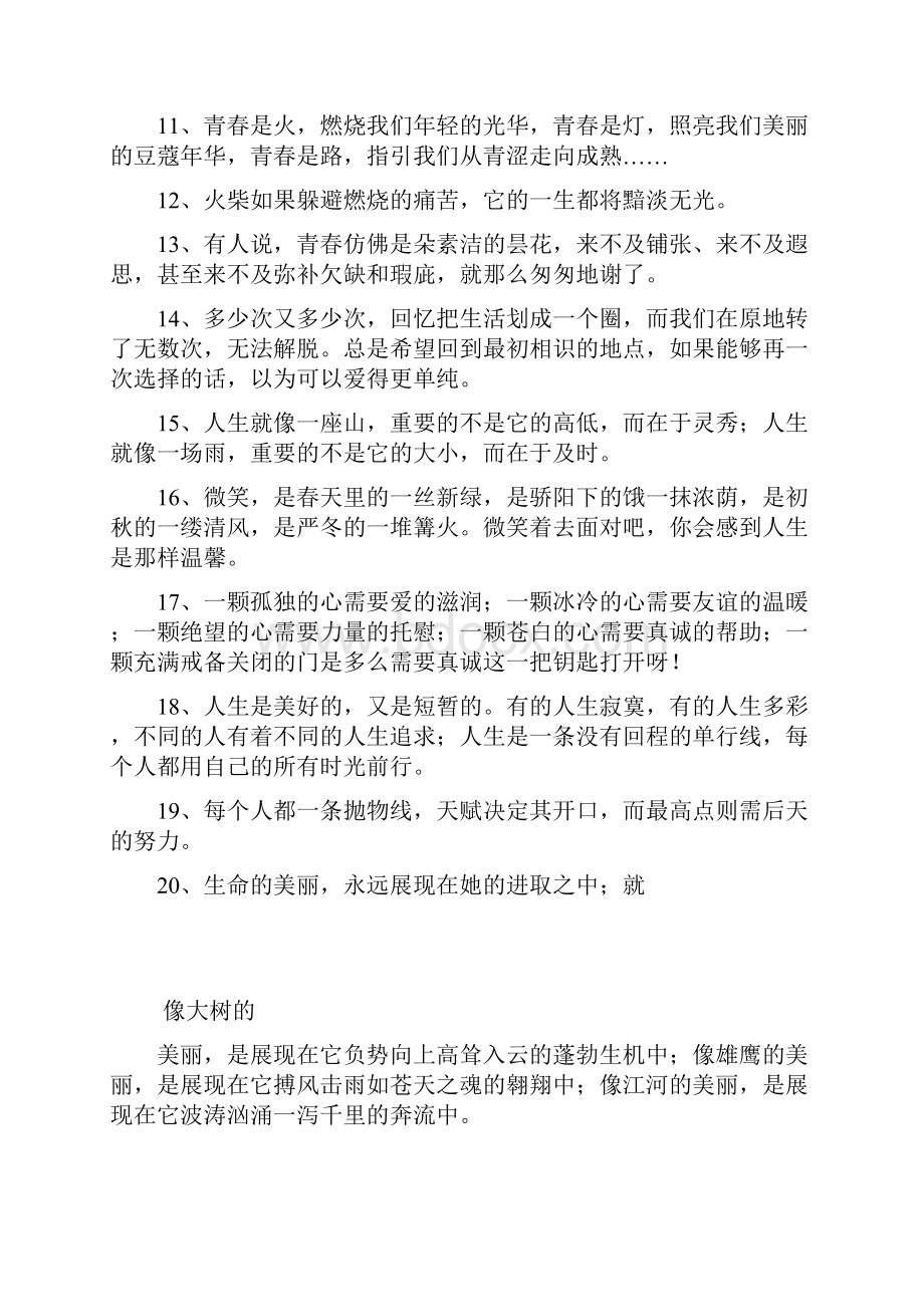 优美的句子大全优美句子摘抄大全教学文案.docx_第2页