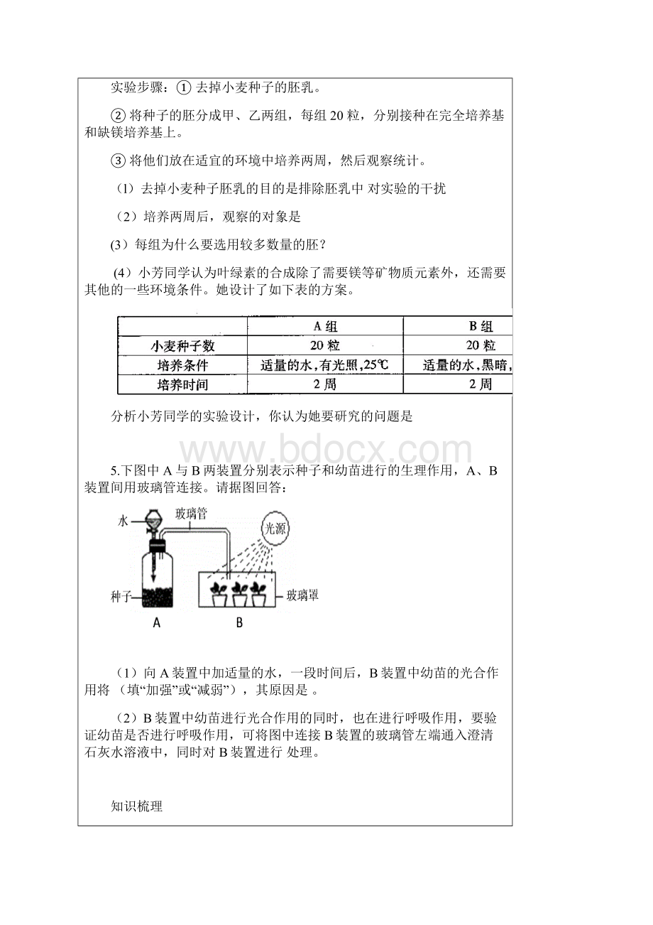 八下第二章第45节呼吸呼吸作用与光合作用.docx_第2页