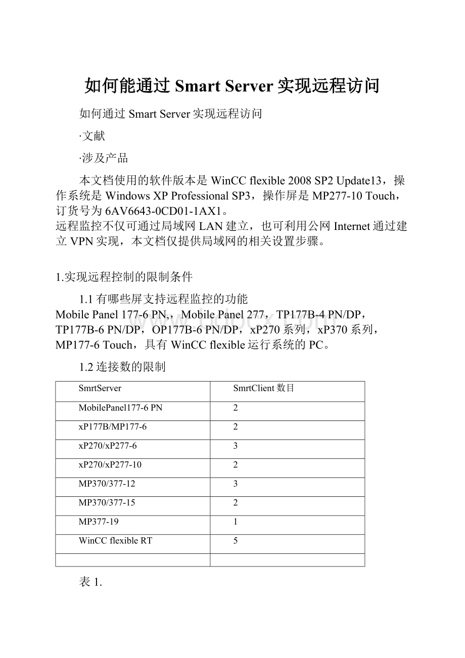 如何能通过Smart Server实现远程访问.docx_第1页