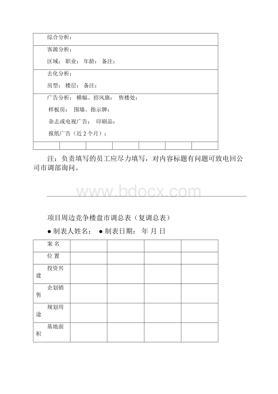 迅地53迅地地产房地产销售表格.docx_第2页