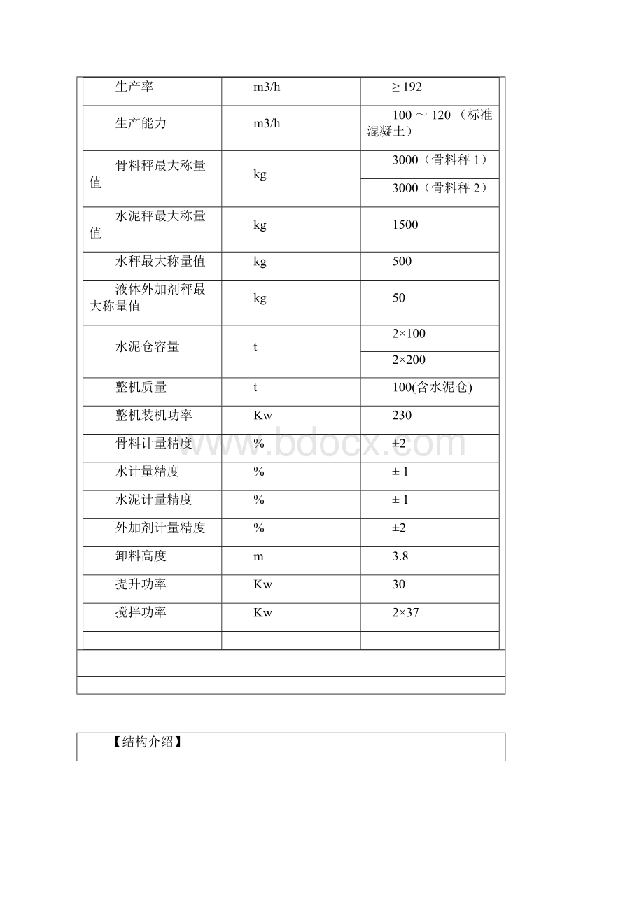 最新HZS120型混凝土搅拌站.docx_第2页