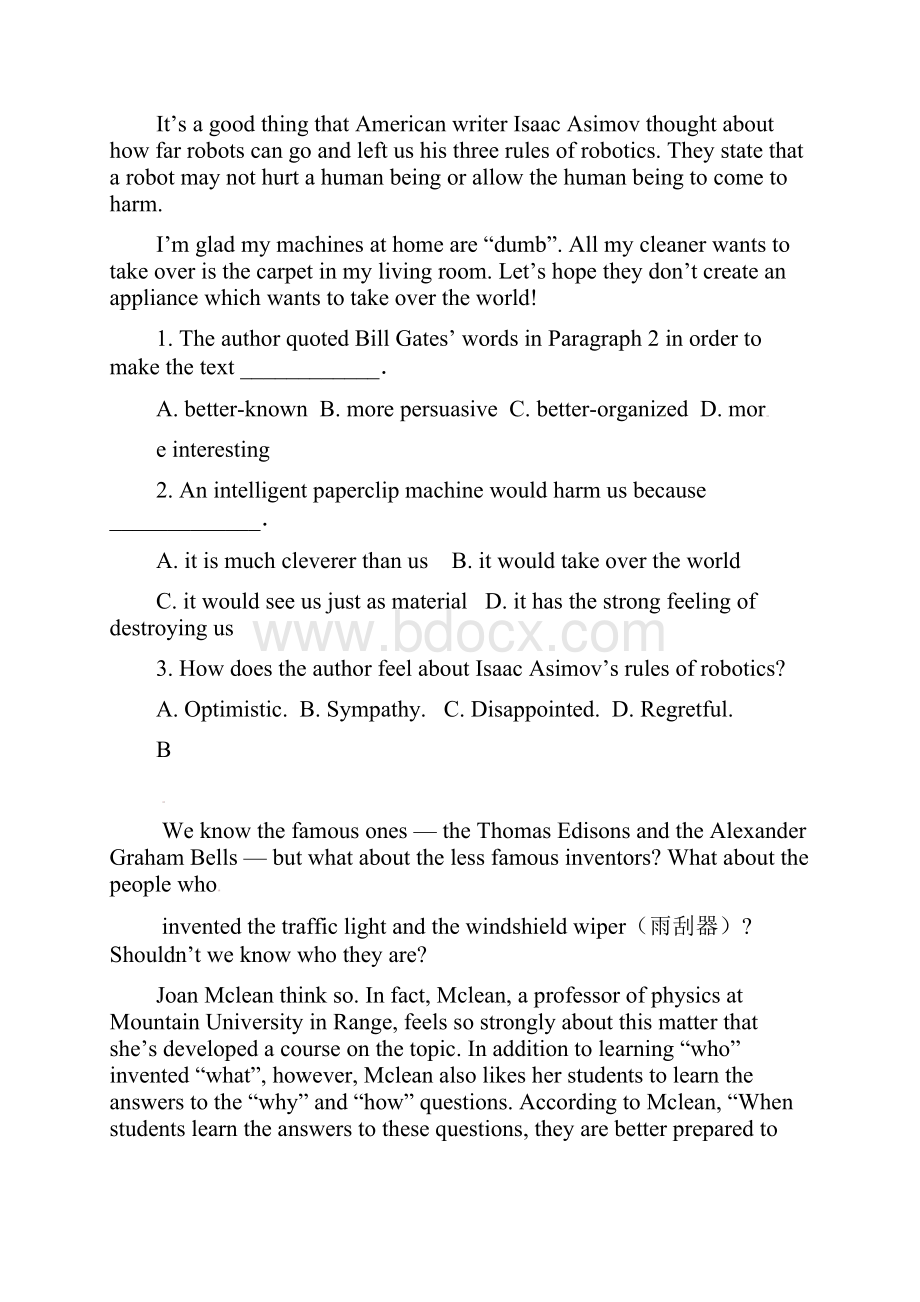 高三英语上学期第一次月考试题8.docx_第2页