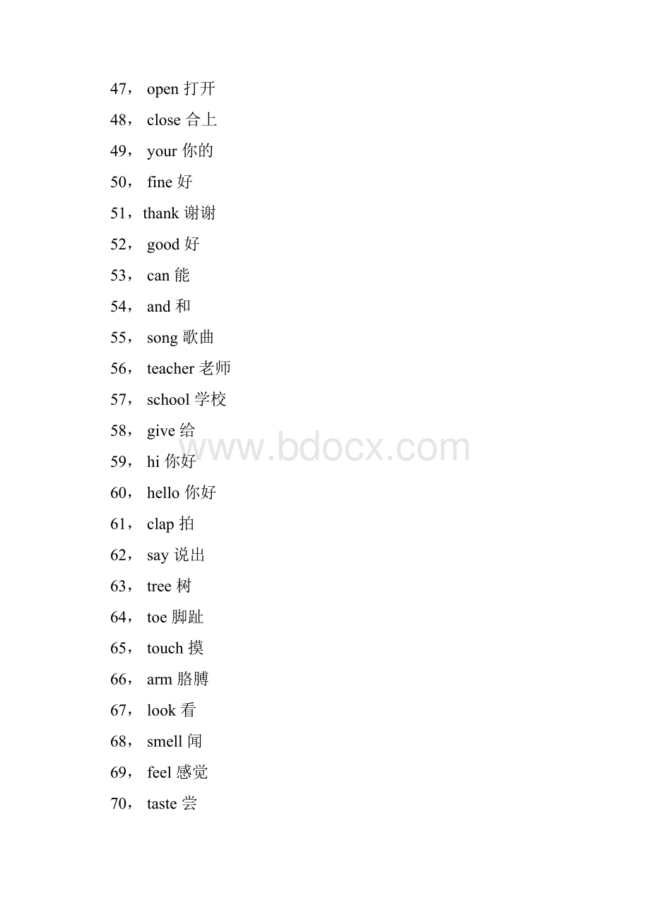 牛津小学英语单词表.docx_第3页