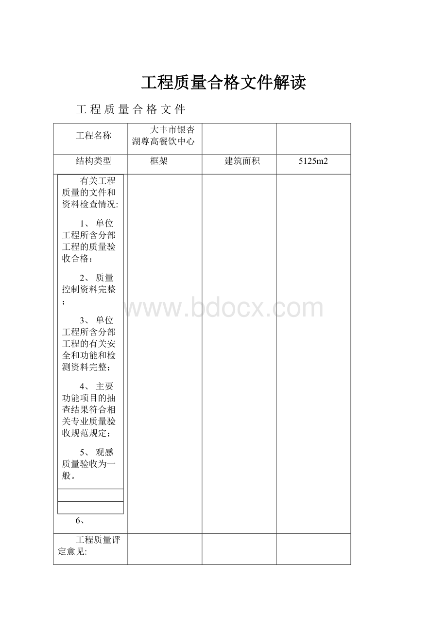 工程质量合格文件解读.docx_第1页