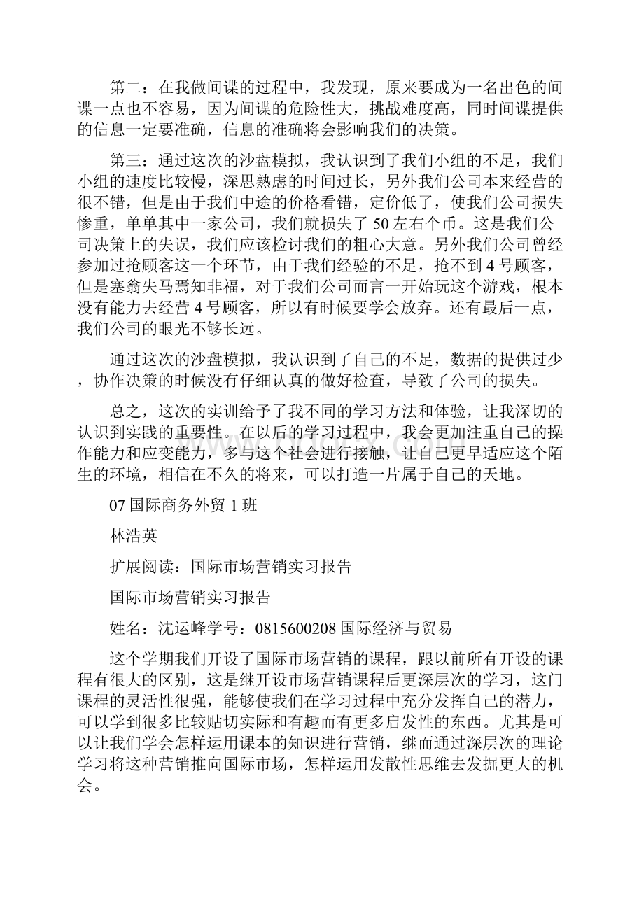 国际市场营销实训总结.docx_第3页