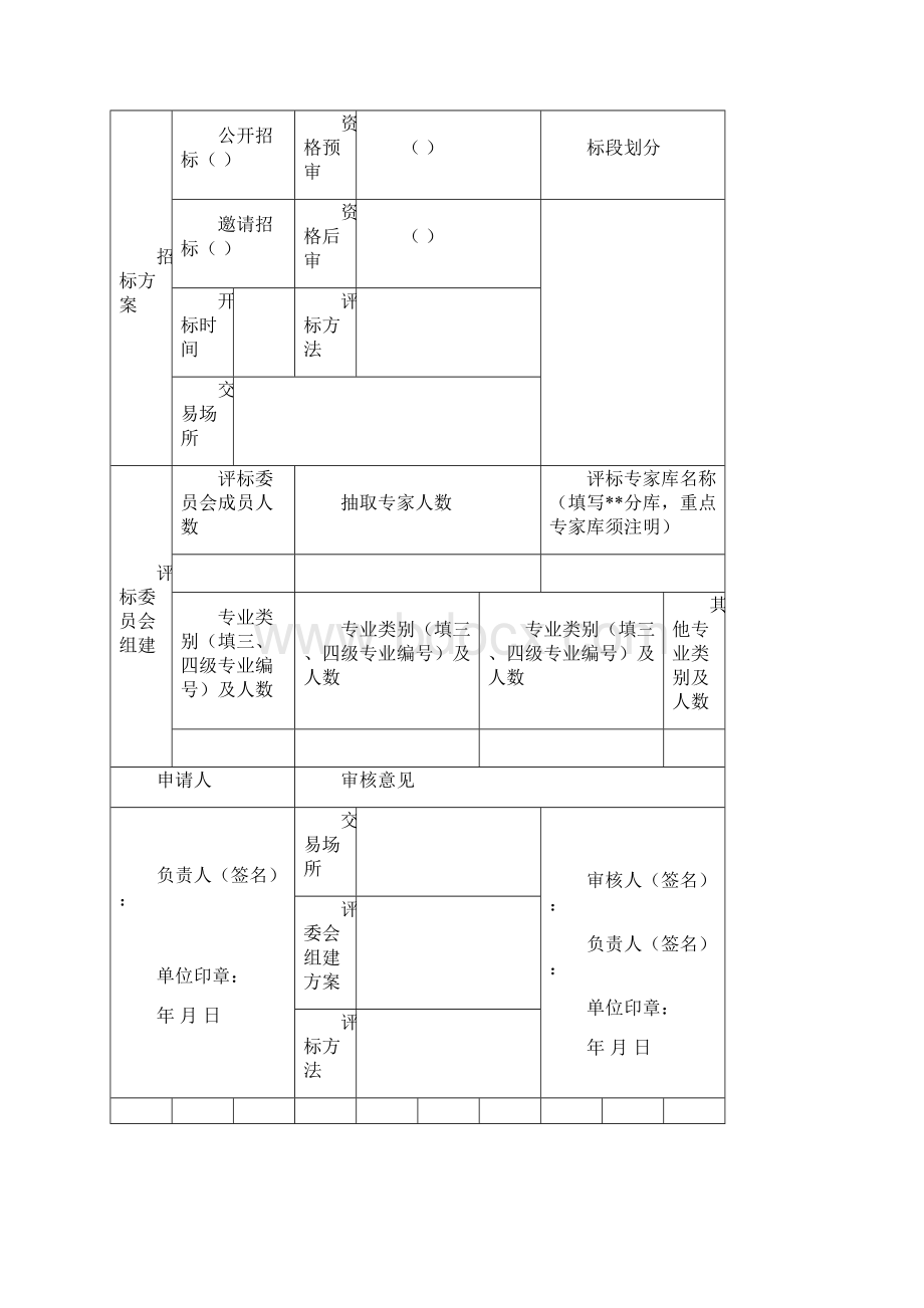 水利招标评标工作细则用表29页.docx_第3页