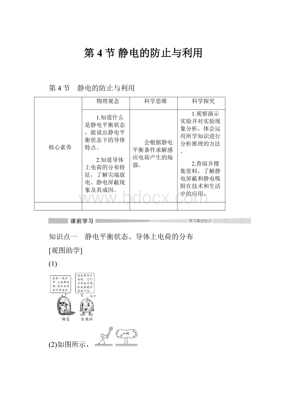 第4节 静电的防止与利用.docx