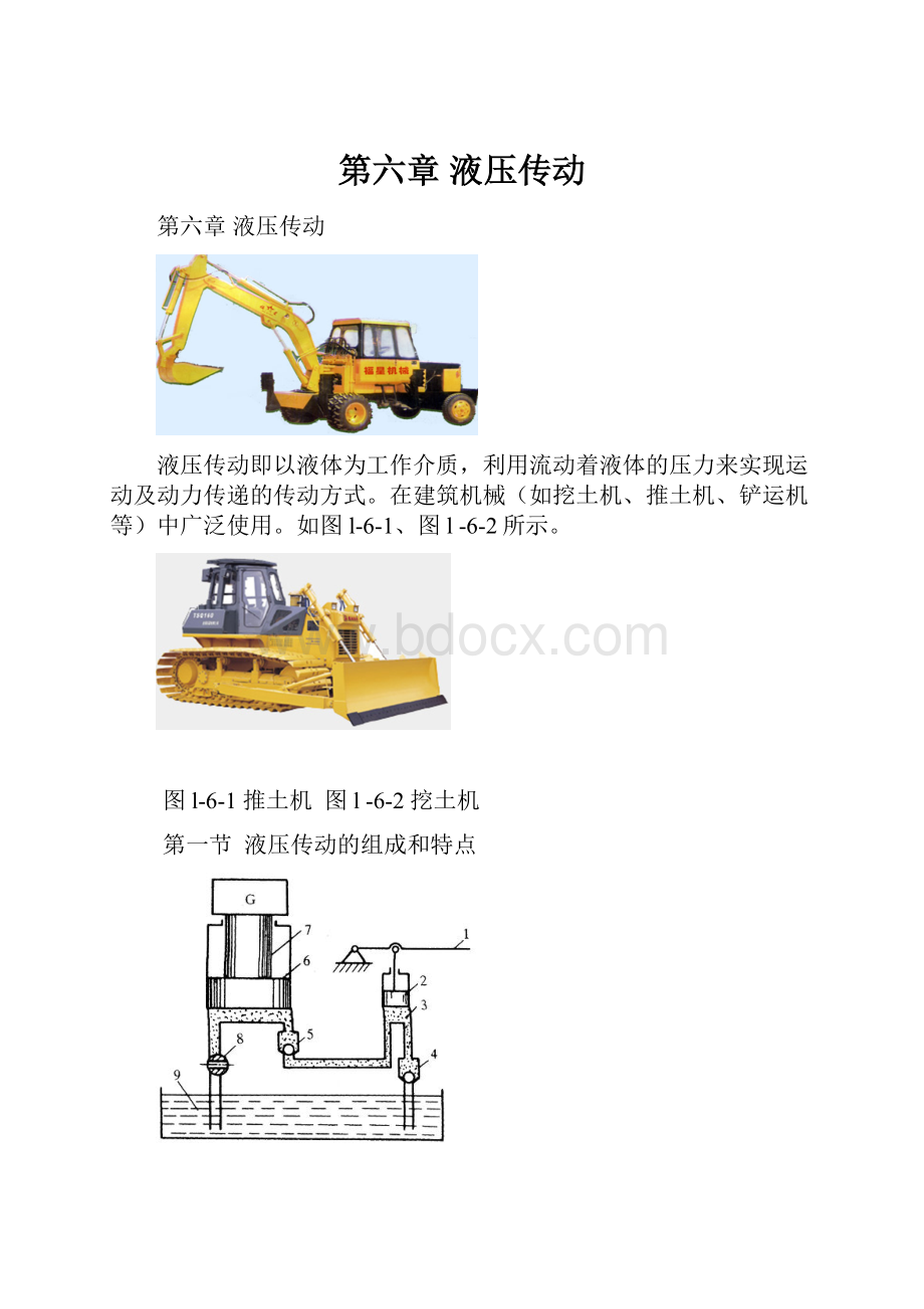 第六章 液压传动.docx