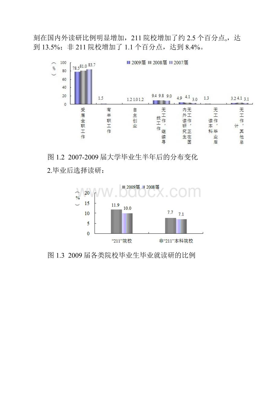 市场营销类本科毕业生去向分析.docx_第2页