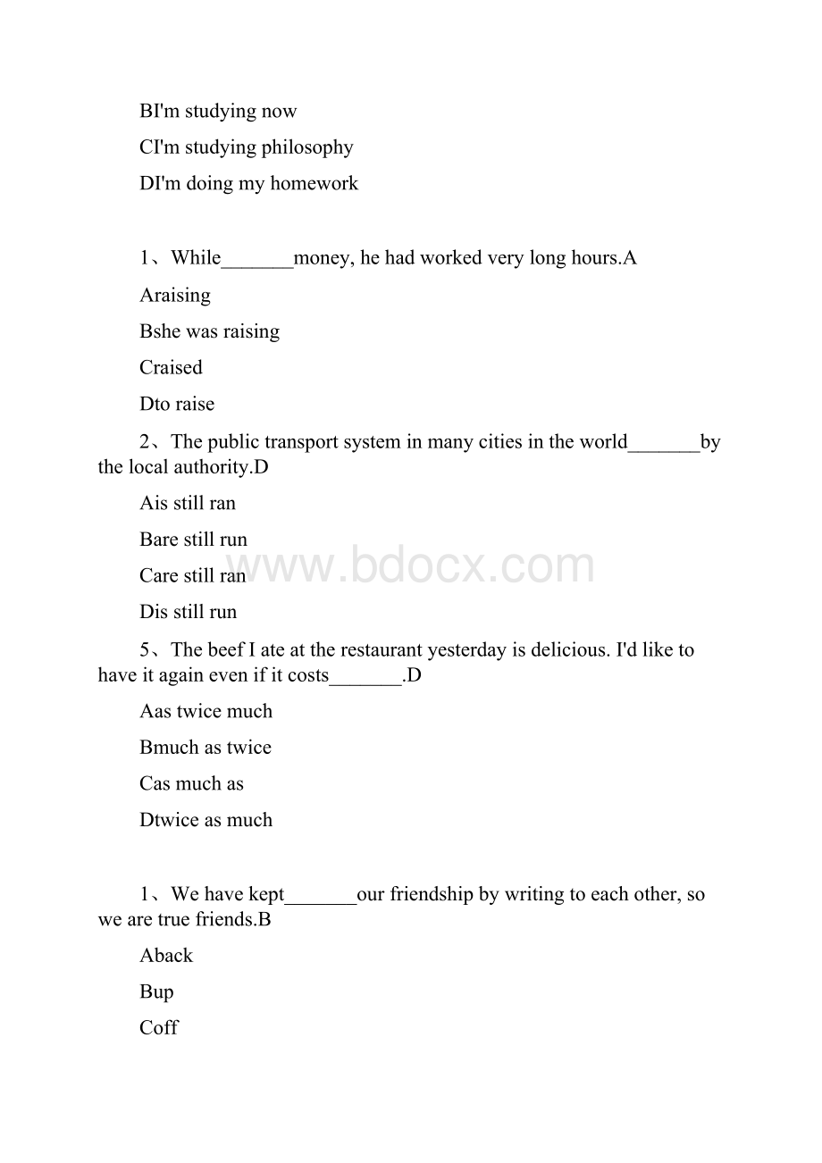 天大 开放英语3 考试答案.docx_第3页