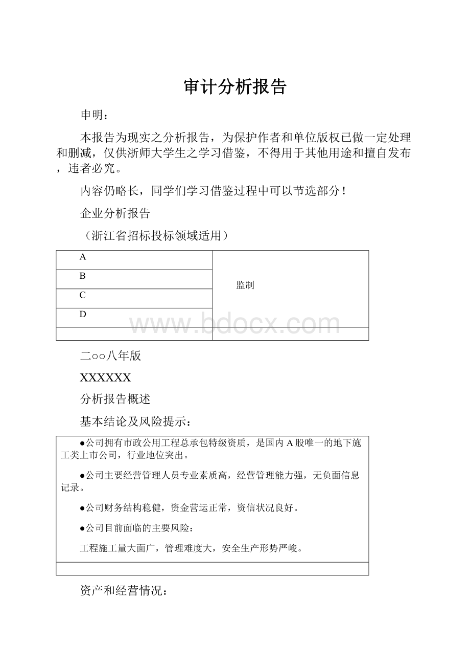 审计分析报告.docx_第1页