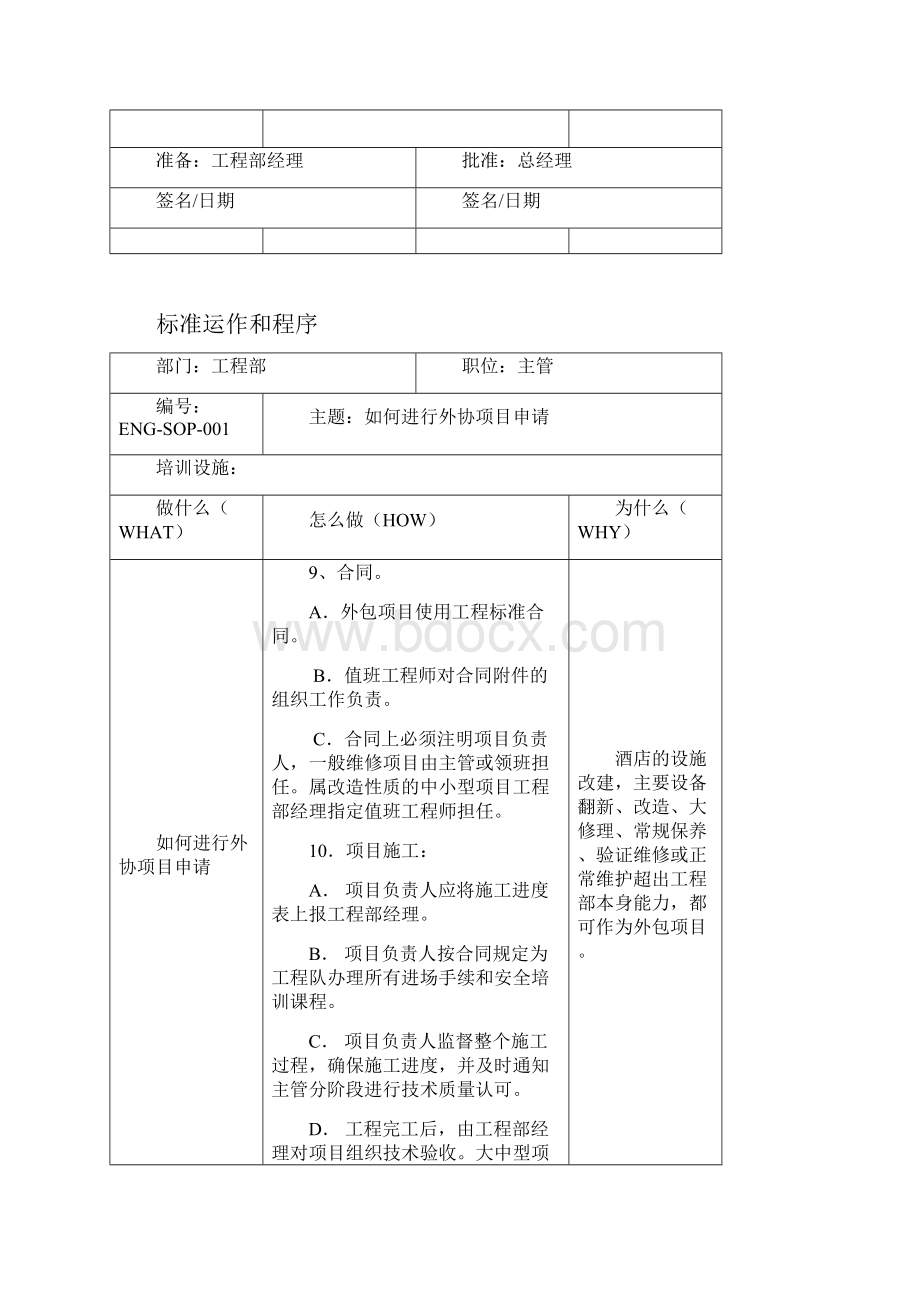 星级酒店工程部标准运作和程序DOC.docx_第2页