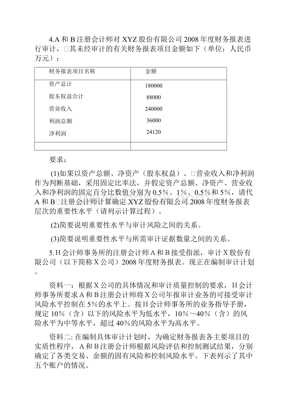 审计练习题及答案.docx_第3页