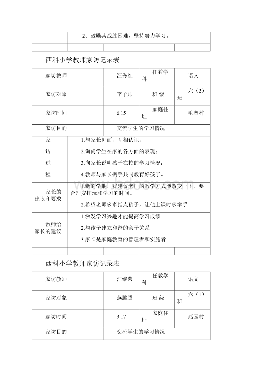 西科小学家访记录表.docx_第3页