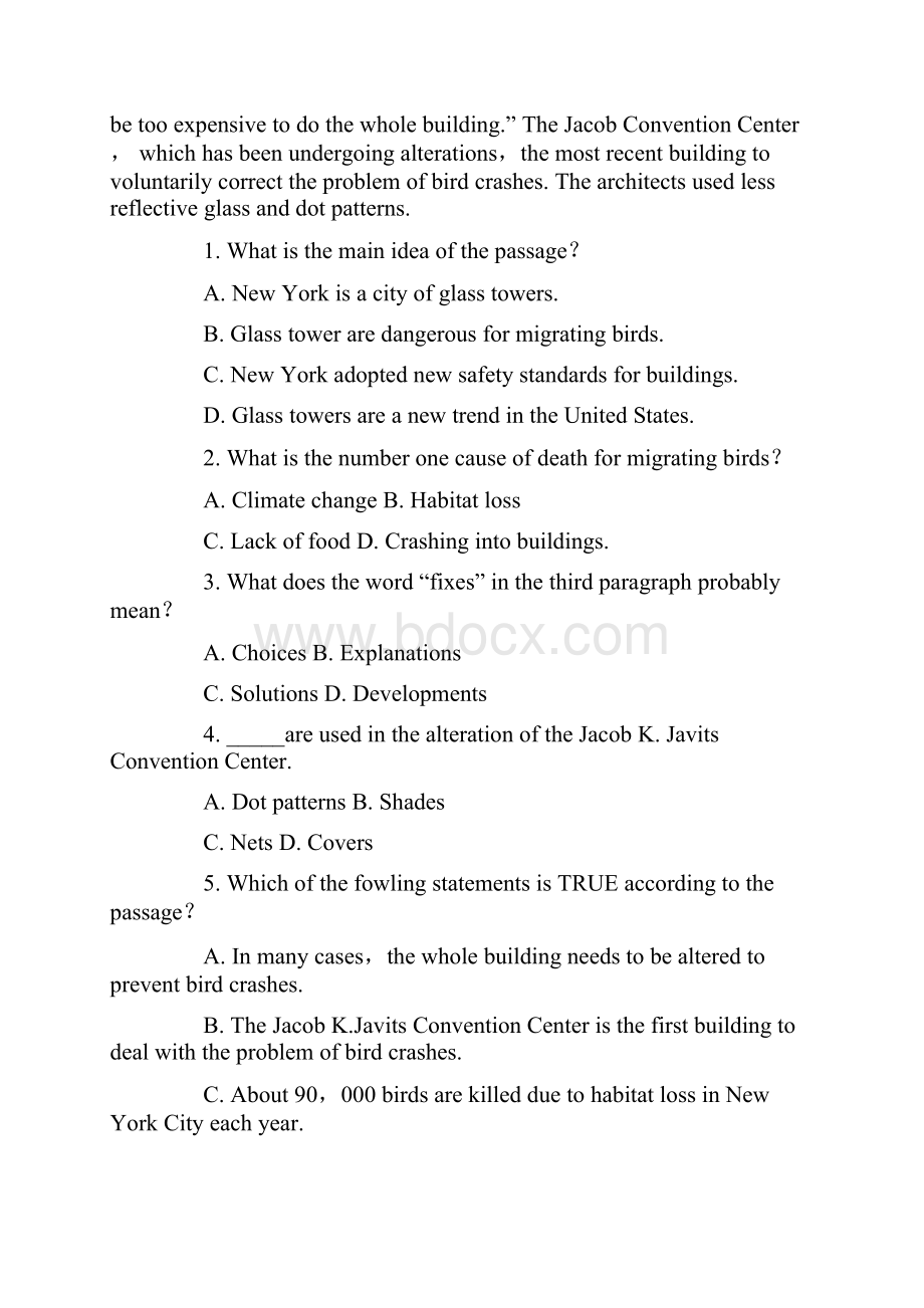 电视大学学位英语试题及答案.docx_第2页