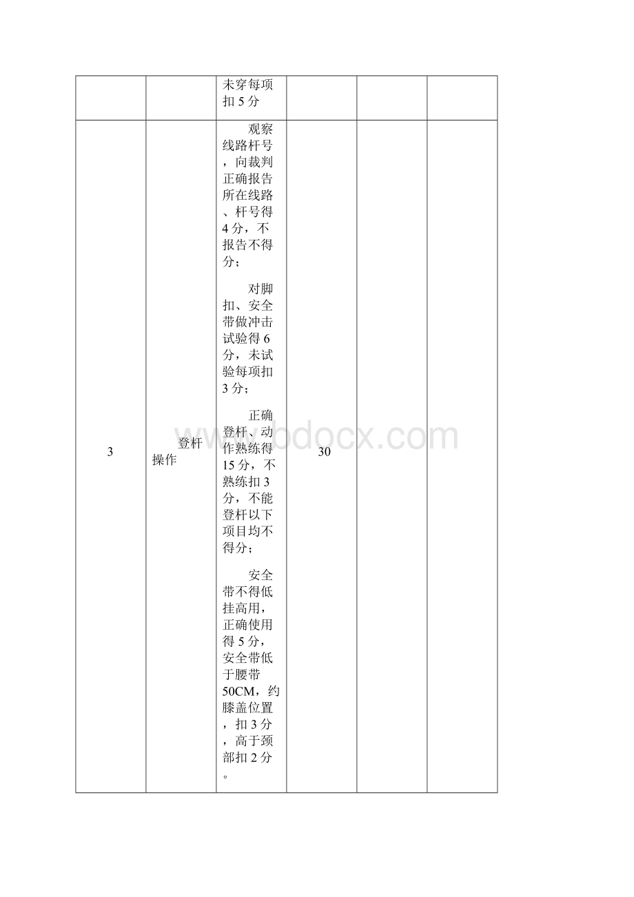 实际操作考试项目及评分标准.docx_第3页