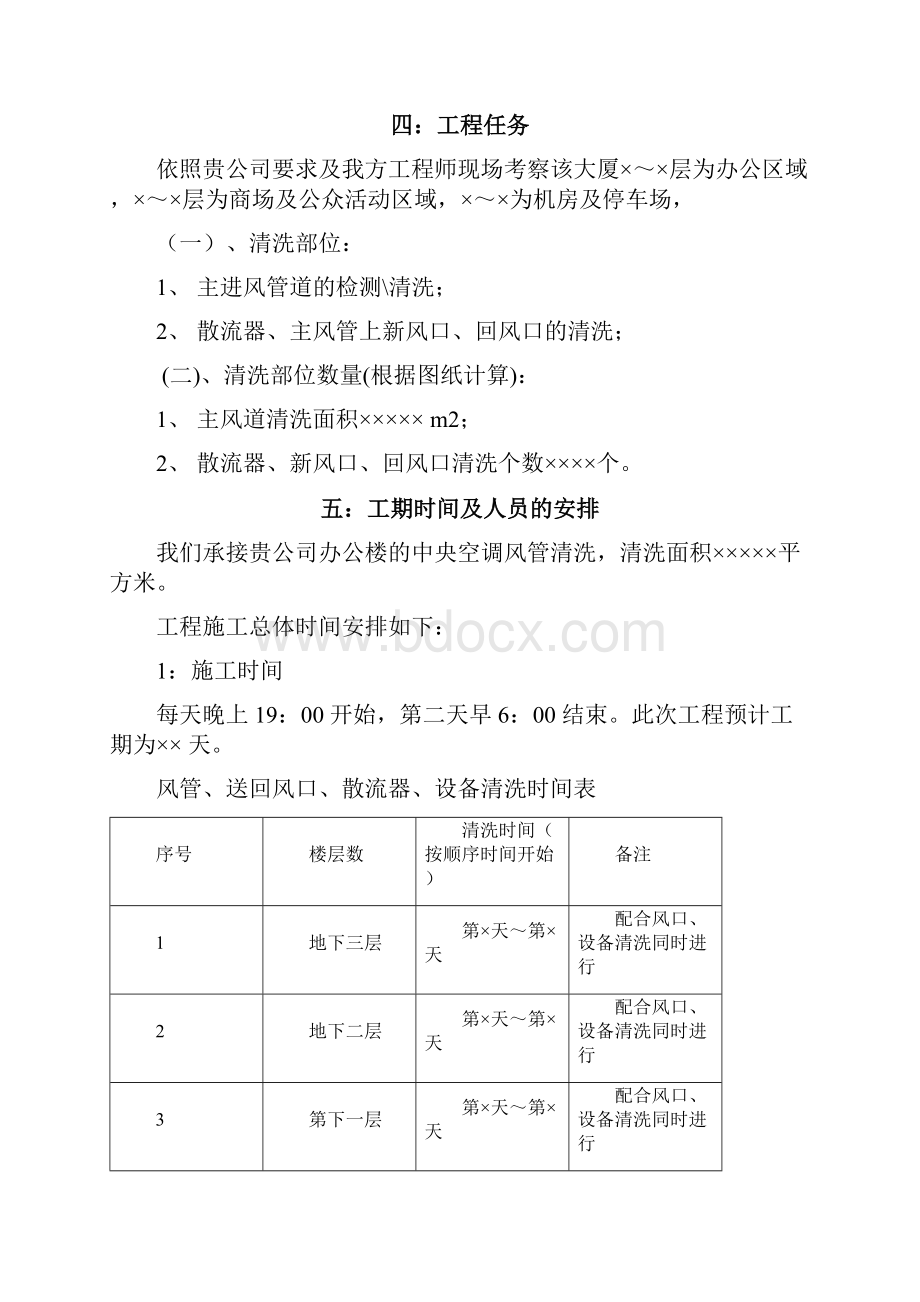 风管清洗方案标准文本.docx_第3页