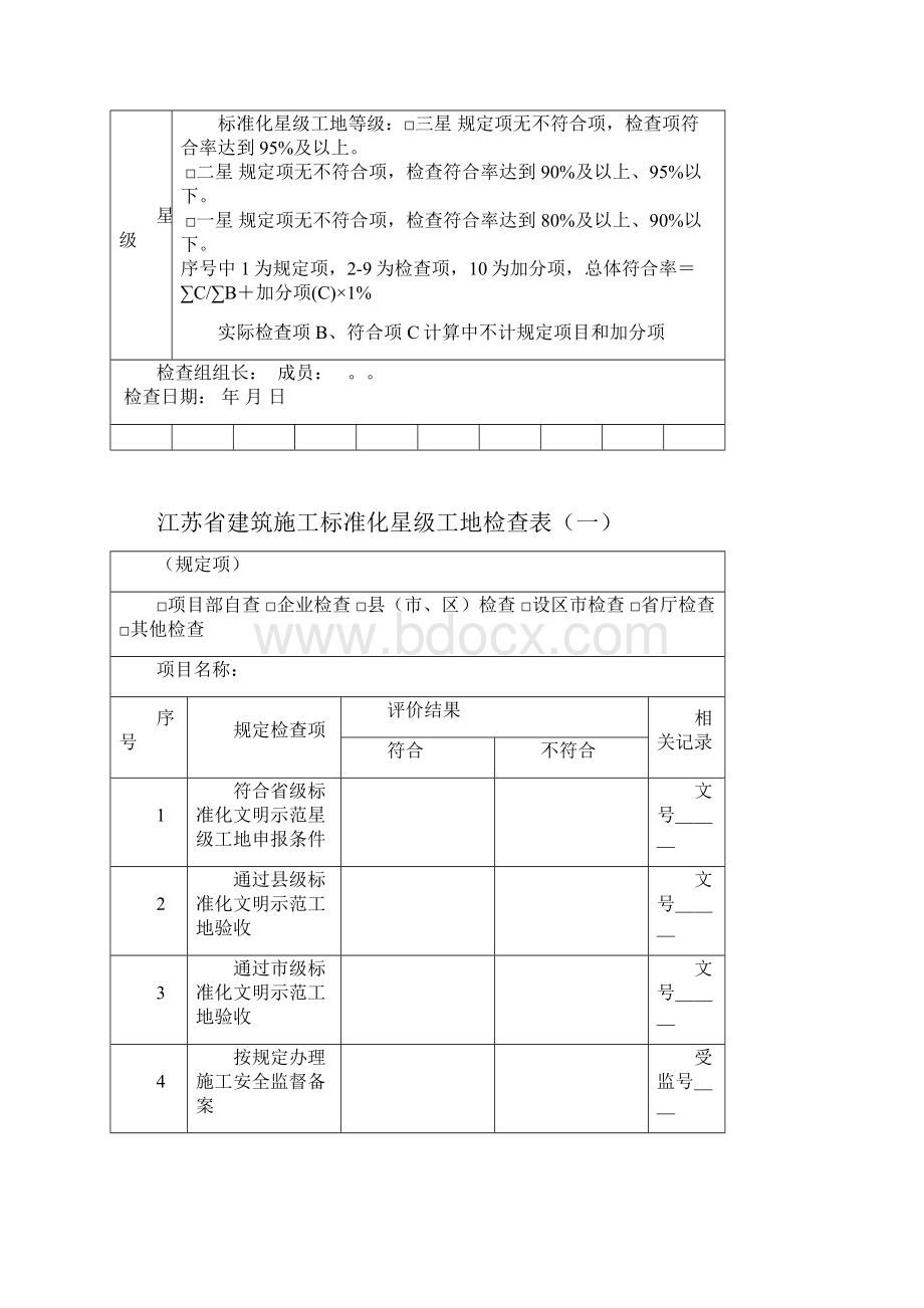 江苏省星级工地检查表.docx_第3页