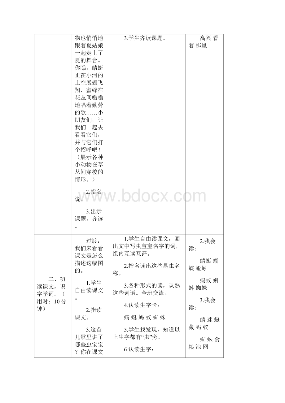 部编版一年级语文下册教学设计5动物儿歌.docx_第2页