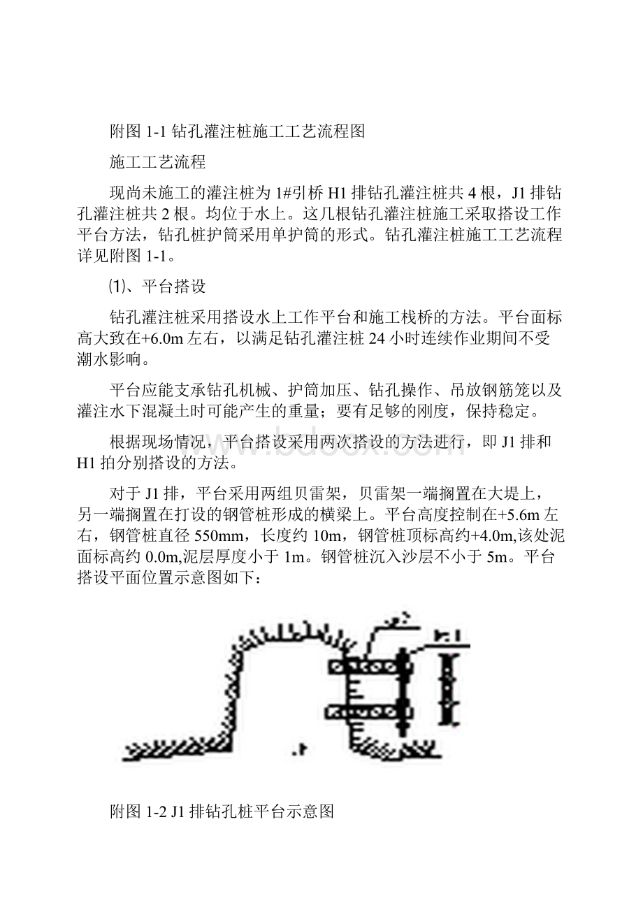 水上灌注桩施工技术交底.docx_第2页