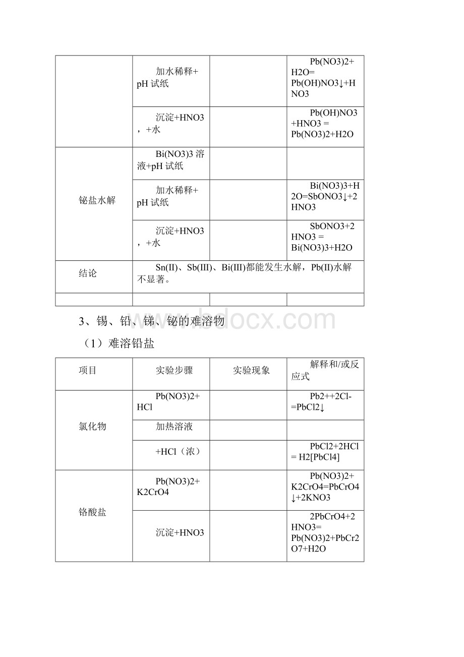 锡铅锑铋实验工作报告.docx_第3页